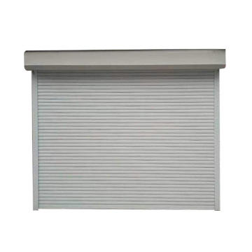 Double aluminum alloy rolling shutter door